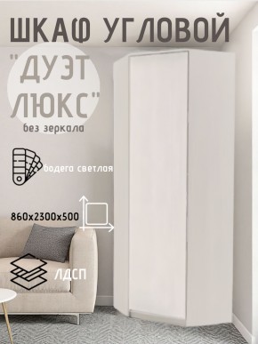 Шкаф угловой Дуэт Люкс без зеркала в Перми - perm.mebel24.online | фото