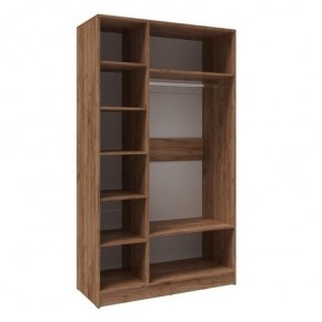 Шкаф Вегас 1200 Дуб крафт табачный/Дуб крафт белый в Перми - perm.mebel24.online | фото 2