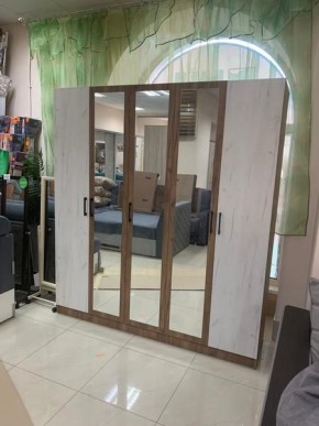 Шкаф Вегас 2000 Дуб крафт табачный/Дуб крафт белый в Перми - perm.mebel24.online | фото 3