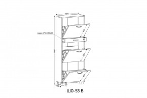 ШО-53 В тумба для обуви в Перми - perm.mebel24.online | фото 3