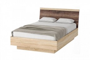 СОНАТА КРС-1400 Кровать с ПМ (дуб сонома/дуб сакраменто) в Перми - perm.mebel24.online | фото