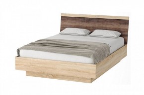 СОНАТА КРС-1600 Кровать с ПМ (дуб сонома/дуб сакраменто) в Перми - perm.mebel24.online | фото