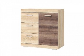 СОНАТА КС-900 1Д Комод 1дв, 3ящ. (дуб сонома/дуб сакраменто) в Перми - perm.mebel24.online | фото