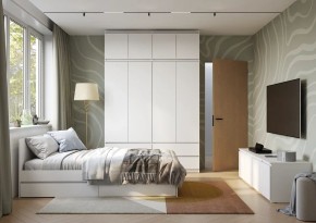 Спальня Симпл (белая) модульная в Перми - perm.mebel24.online | фото 49