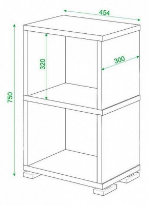 Стеллаж Домино СБ-15/2 в Перми - perm.mebel24.online | фото 2