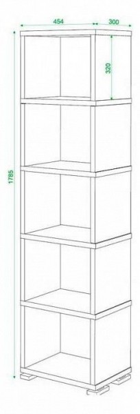 Стеллаж Домино СБ-15/5 в Перми - perm.mebel24.online | фото 3