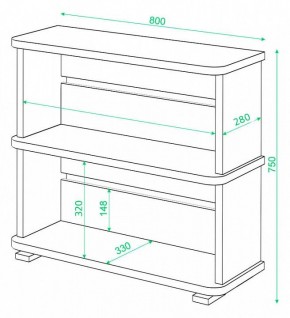 Стеллаж Домино СБ-25/2 в Перми - perm.mebel24.online | фото 4