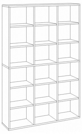 Стеллаж Домино СУ(ш3в2) в Перми - perm.mebel24.online | фото 2