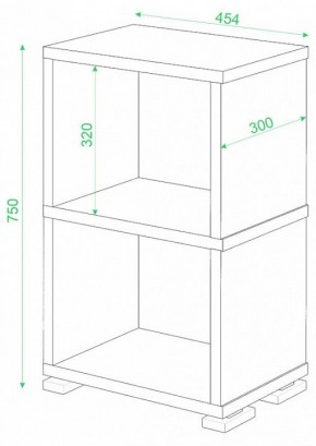 Стеллаж-колонка Домино СБ-15/2 в Перми - perm.mebel24.online | фото 2