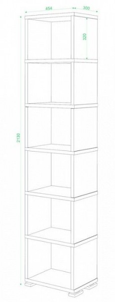 Стеллаж-колонка СБ-15/6 в Перми - perm.mebel24.online | фото 2