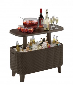 Стол Беви Бар (Bevy Bar Large Cool Bar), коричневый в Перми - perm.mebel24.online | фото 3