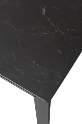 Стол CORNER 120 MATT BLACK MARBLE SOLID CERAMIC / BLACK, ®DISAUR в Перми - perm.mebel24.online | фото 5