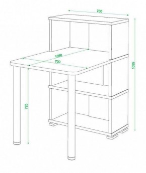 Стол компьютерный Домино СБ-10М3 в Перми - perm.mebel24.online | фото 4