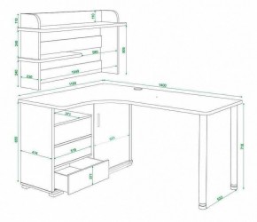 Стол компьютерный Домино СР-145М в Перми - perm.mebel24.online | фото 5