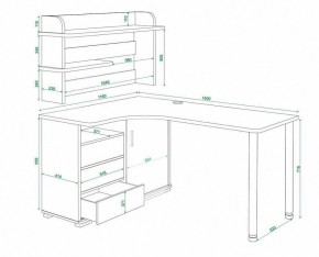 Стол компьютерный Домино СР-145М в Перми - perm.mebel24.online | фото 5