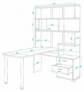 Стол компьютерный Домино СР-420/150 в Перми - perm.mebel24.online | фото 2