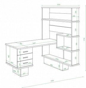 Стол компьютерный Домино СР-520 в Перми - perm.mebel24.online | фото 2