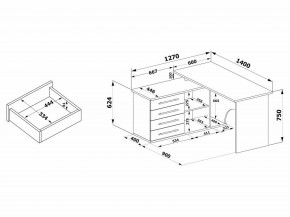 Стол компьютерный КСТ-109Л в Перми - perm.mebel24.online | фото 4