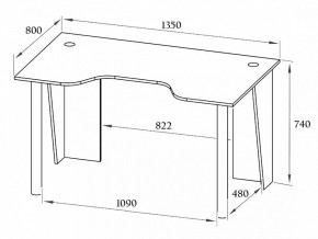 Стол компьютерный КСТ-18 в Перми - perm.mebel24.online | фото 2