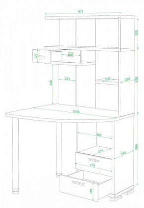 Стол компьютерный СК-20 в Перми - perm.mebel24.online | фото 2