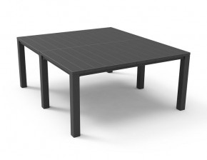 Стол раскладной Джули (Julie Double table 2 configurations) Графит в Перми - perm.mebel24.online | фото 3