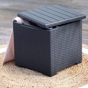 Стол с функцией хранения Виго (Vigo storage box) графит в Перми - perm.mebel24.online | фото 1