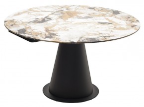 Стол TERAMO 135 GLOSS GRAND JADE SOLID CERAMIC, керамика, поворотн.механизм / Черный каркас, ®DISAUR в Перми - perm.mebel24.online | фото 15