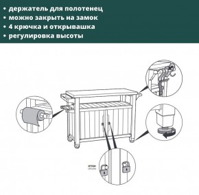 Столик для барбекю 207 Л (Unity XL 207L) в Перми - perm.mebel24.online | фото 9