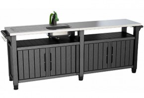 Столик для барбекю 415 Л (Unity Chef 415 L) графит в Перми - perm.mebel24.online | фото 3
