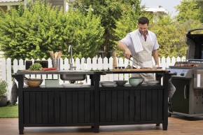 Столик для барбекю 415 Л (Unity Chef 415 L) графит в Перми - perm.mebel24.online | фото 4
