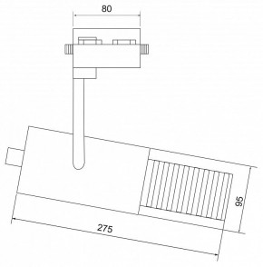 Светильник на штанге Elektrostandard Forema a060612 в Перми - perm.mebel24.online | фото 3