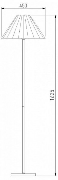 Торшер Eurosvet Peony 01133/1 хром/графит в Перми - perm.mebel24.online | фото 3