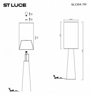 Торшер ST-Luce Jackie SL1354.705.01 в Перми - perm.mebel24.online | фото 5
