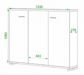 Тумба Домино нельсон ПУ-60-4 в Перми - perm.mebel24.online | фото 2