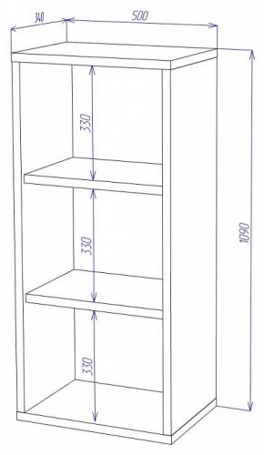 Тумба Домино СУ(ш1в1)+ФГ в Перми - perm.mebel24.online | фото 2