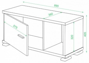Тумба комбинированная Домино СБ-30/1 в Перми - perm.mebel24.online | фото 3
