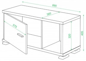 Тумба комбинированная СБ-30/1 в Перми - perm.mebel24.online | фото 2