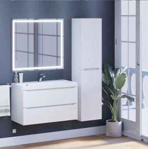 Тумба под раковину Uperwood Tanos 90 см, подвесная, белая матовая в Перми - perm.mebel24.online | фото 11