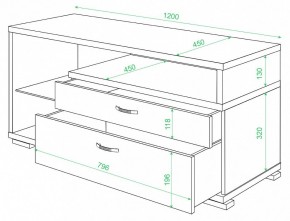 Тумба под ТВ ТК-10 М в Перми - perm.mebel24.online | фото 2