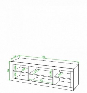 Тумба под ТВ Toivo Кон170 в Перми - perm.mebel24.online | фото 2