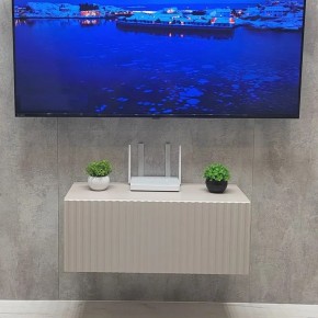 Тумба подвесная под ТВ LINES MTV1-MA 750 Бежевый (Леда-М 10.1.5) в Перми - perm.mebel24.online | фото 5