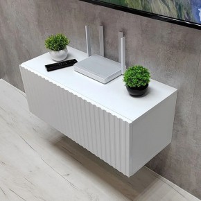 Тумба подвесная под ТВ LINES MTV1-MA 750 Белый глянец (Белый-M 10.1.1) в Перми - perm.mebel24.online | фото 7