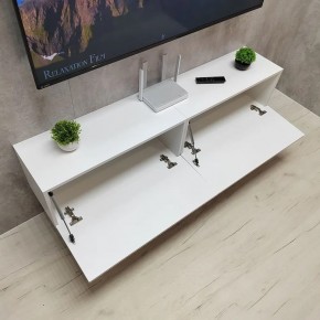 Тумба подвесная под ТВ LINES MTV1-MA 750 Белый матовый (Белый-M 10.1.2) в Перми - perm.mebel24.online | фото 10