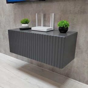 Тумба подвесная под ТВ LINES MTV1-MA 750 Темно-серый (Графит-M 10.1.25) в Перми - perm.mebel24.online | фото 9