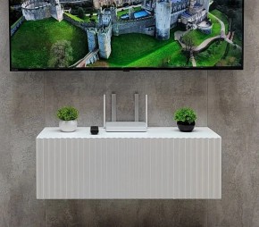 Тумба подвесная под ТВ LINES MTV3-MA 900 Белый глянец (Белый-M 10.1.1) в Перми - perm.mebel24.online | фото 6