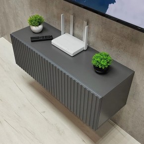 Тумба подвесная под ТВ LINES MTV3-MA 900 Темно-серый (Графит-M 10.1.25) в Перми - perm.mebel24.online | фото 2