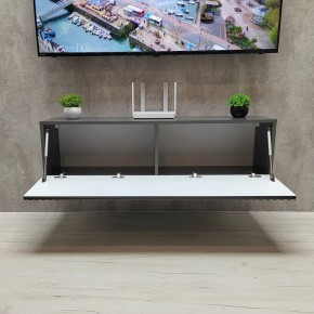 Тумба подвесная под ТВ LINES MTV4-MA 1150 Темно-серый (Графит-M 10.1.25) в Перми - perm.mebel24.online | фото 3