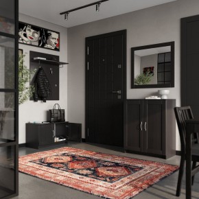 Тумба СИРИУС двухдверная низкая, цвет Дуб Венге в Перми - perm.mebel24.online | фото 4