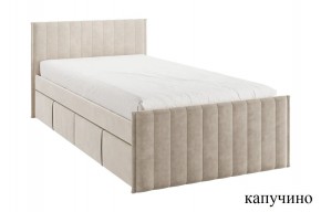 ТВИКС Кровать с ящиками 900 (капучино) в Перми - perm.mebel24.online | фото