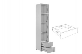 ЗЕФИР Гостиная К1 (белое дерево/белый муар) в Перми - perm.mebel24.online | фото 6